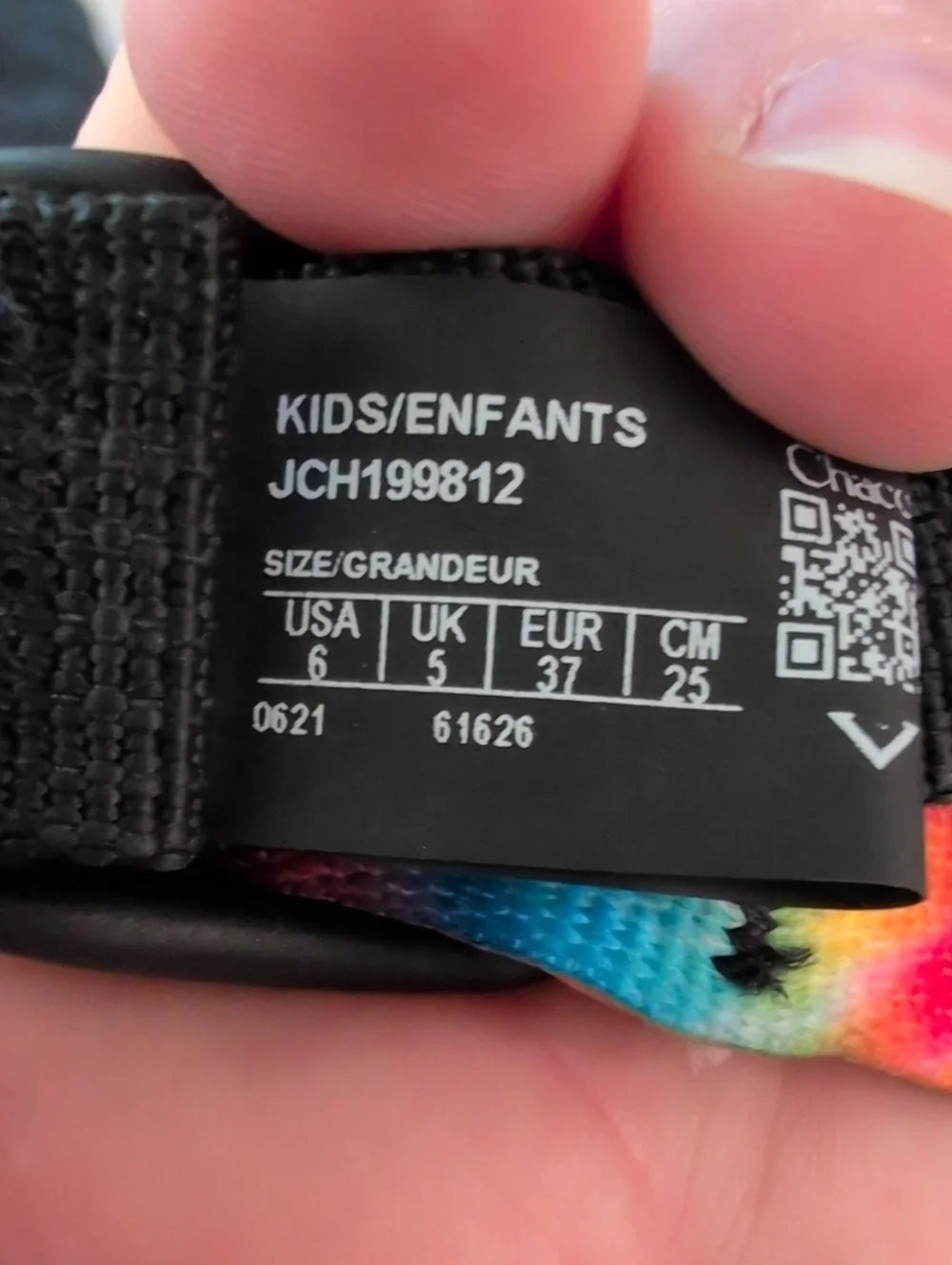 Chaco Kids Z1 Sandals in Size 6